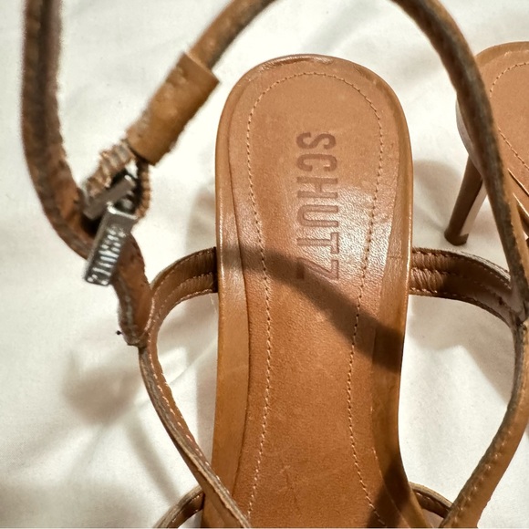 Octavia Mid Calf Leather Sandal